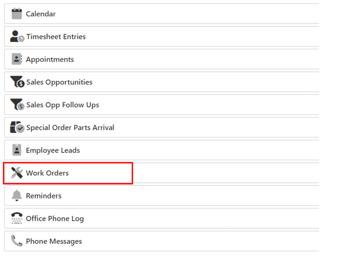 Work Order File Path - AMII