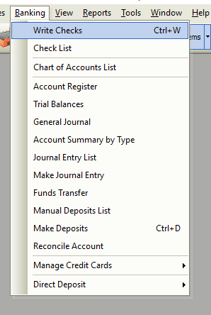Write Checks File Path