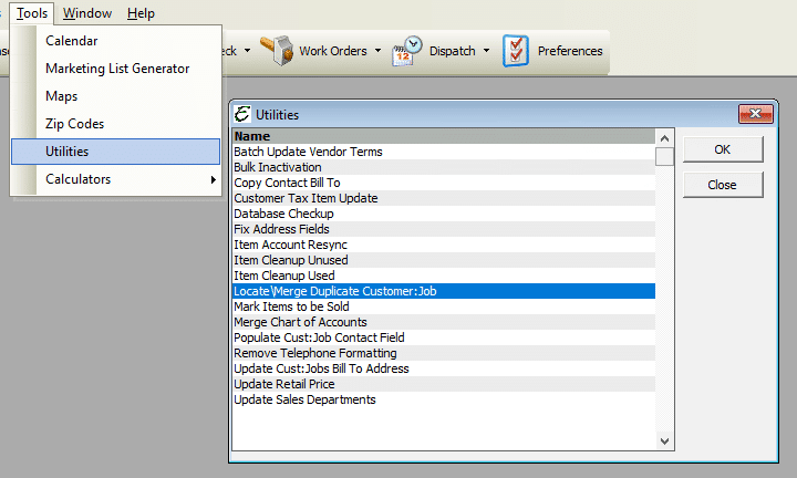 Locate/Merge Duplicates