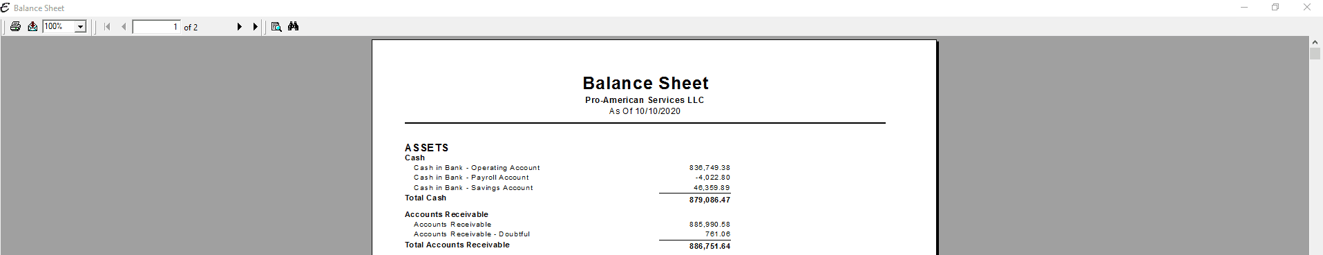 Balance Sheet - PDF