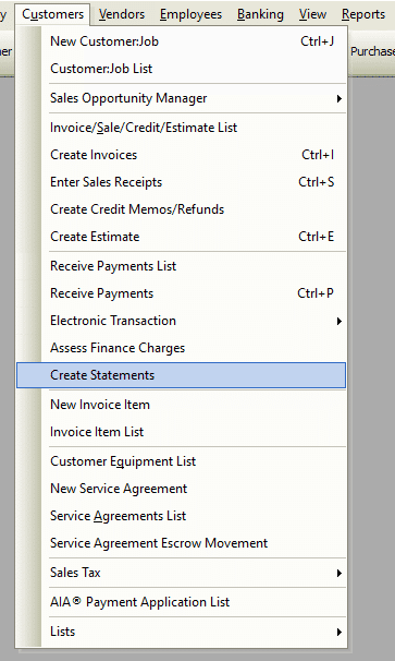 Create Statements File Path