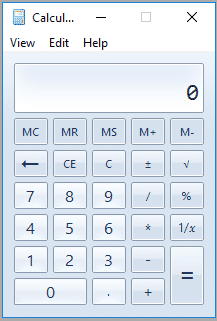 Standard Calculator
