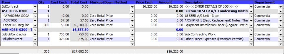 An Estimate using Hybrid Flat Rate and T & M