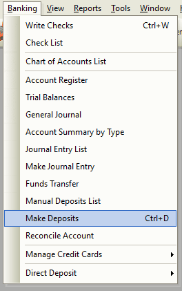 Make Deposit File Path