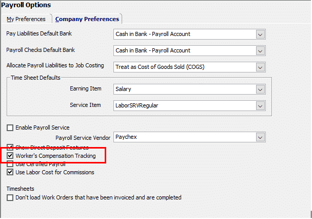 Worker's Compensation Preference