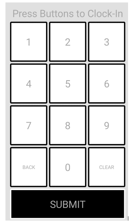 Time Tracker Plus Number Pad