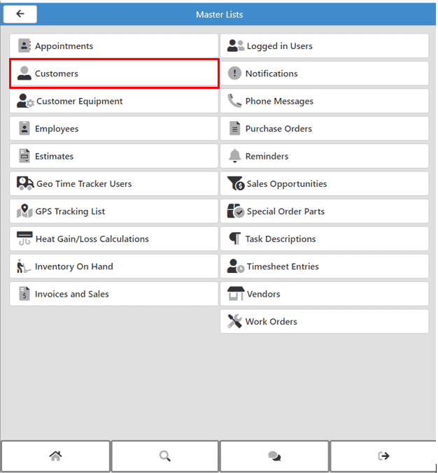 Aptora Mobile II - Customers File Path