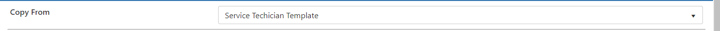 Service Technician Template