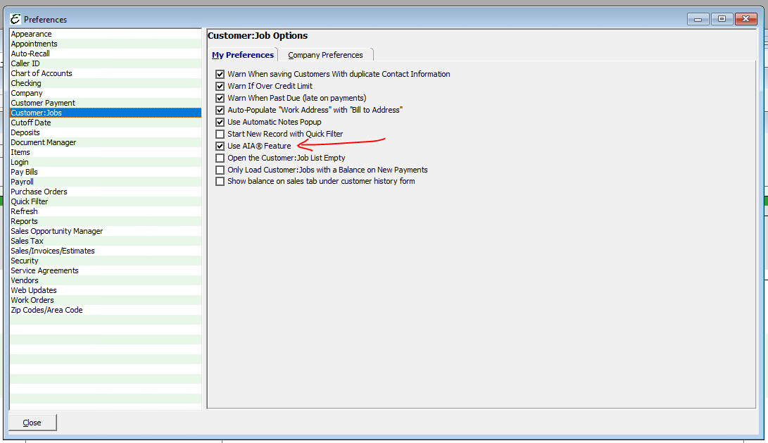 aia billing software